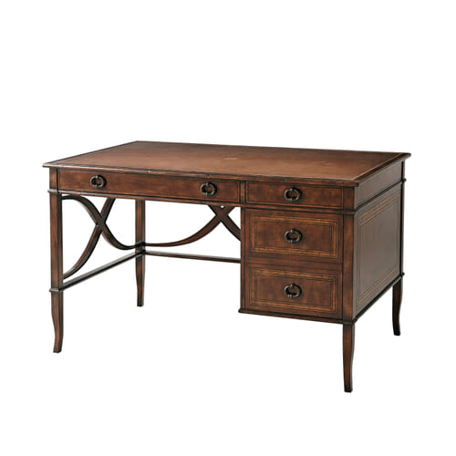 L'écriture Pedestal Desk L'écriture Pedestal Desk