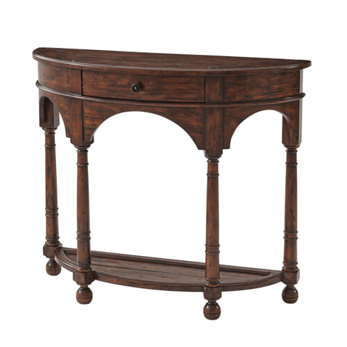 The Bowfront Country Console Table The Bowfront Country Console Table