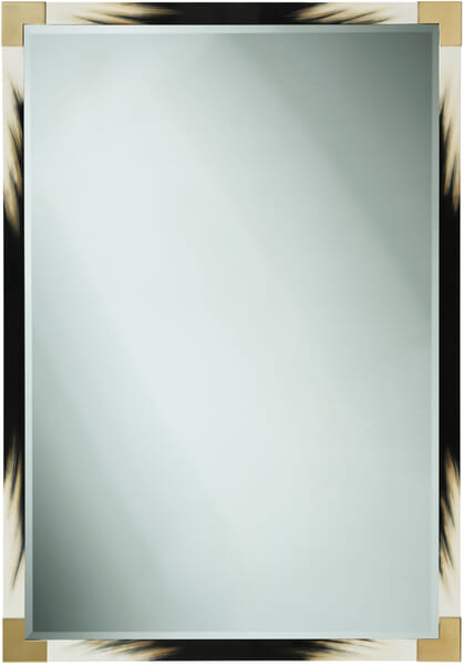 Small Cutting Edge Wall Mirror