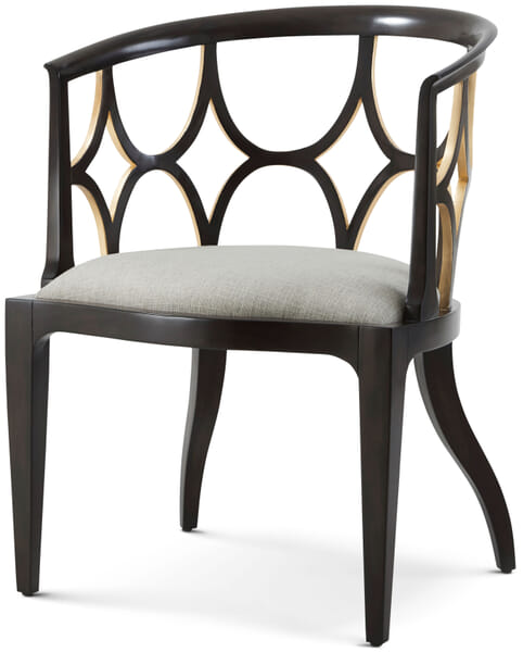Ebonised Connaught Accent Chair Ebonised Connaught Accent Chair