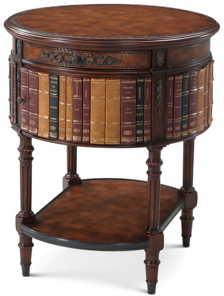 Louis XVI library Side Table