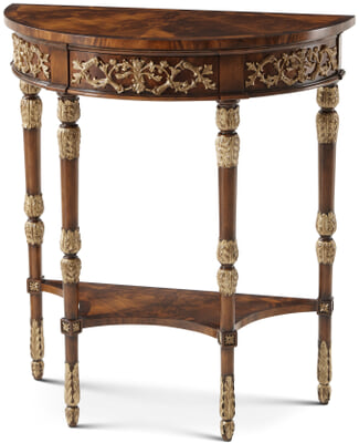 Beauty of Leaves Accent Console Table