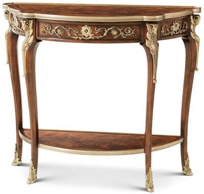 Ram's Head Console Table