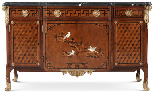 King's Aviary Decorative Chest