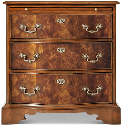 The India Silk Bedside Nightstand The India Silk Bedside Nightstand