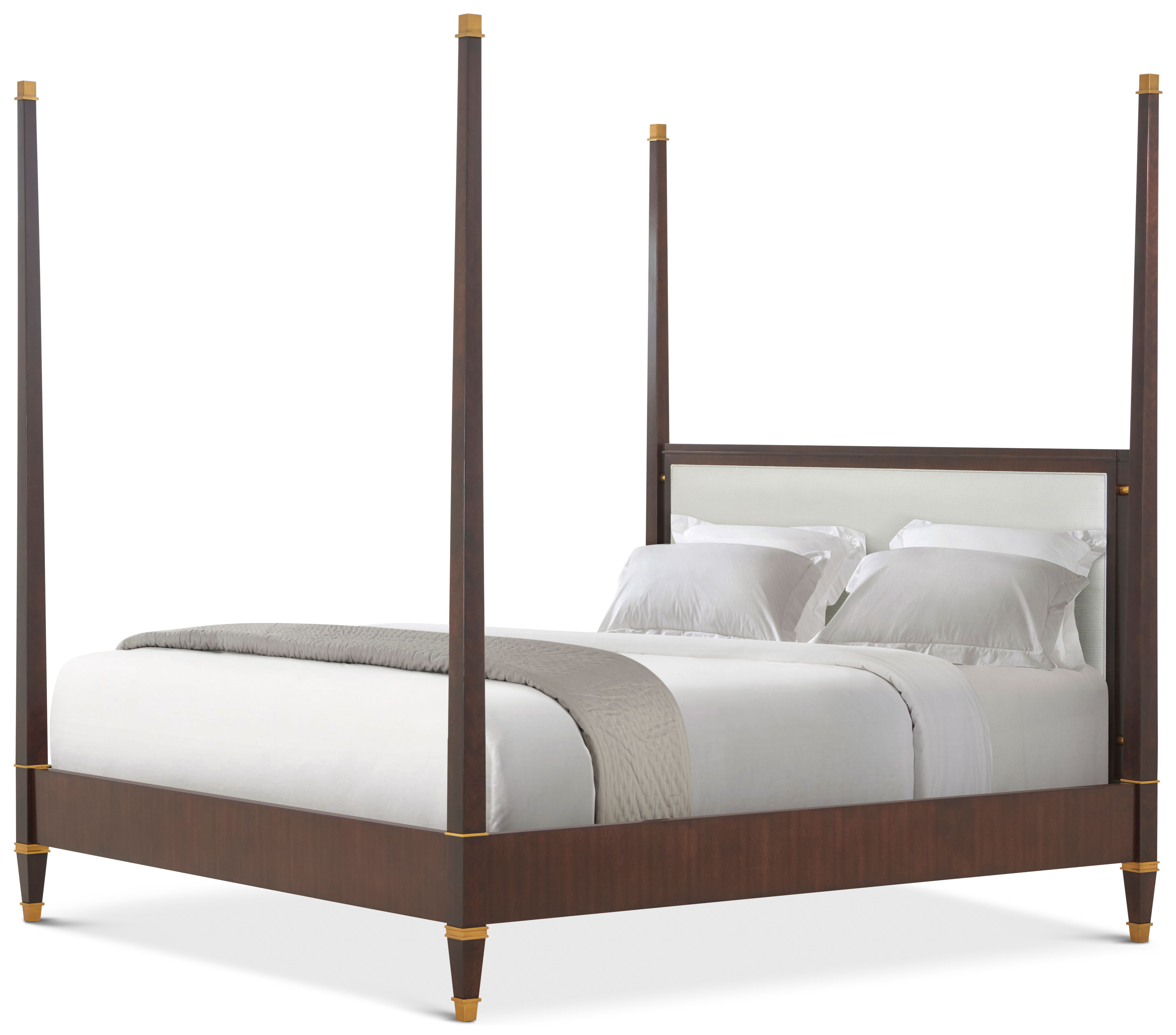 Markos Upholstered Poster US King Bed