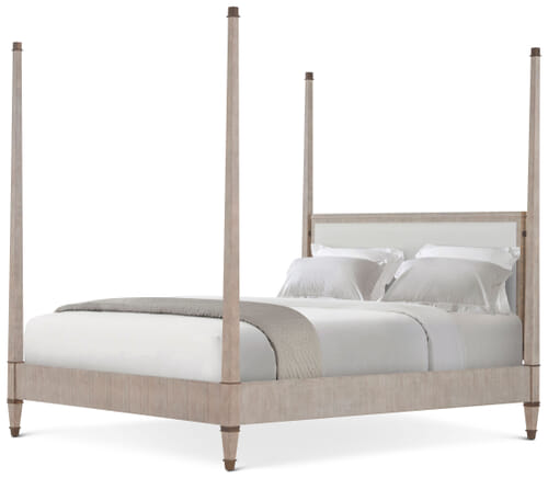 Markos Upholstered Poster Cal. King Bed