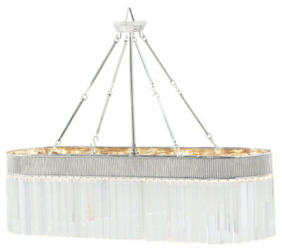 Simon Ovale Crystal Chandelier