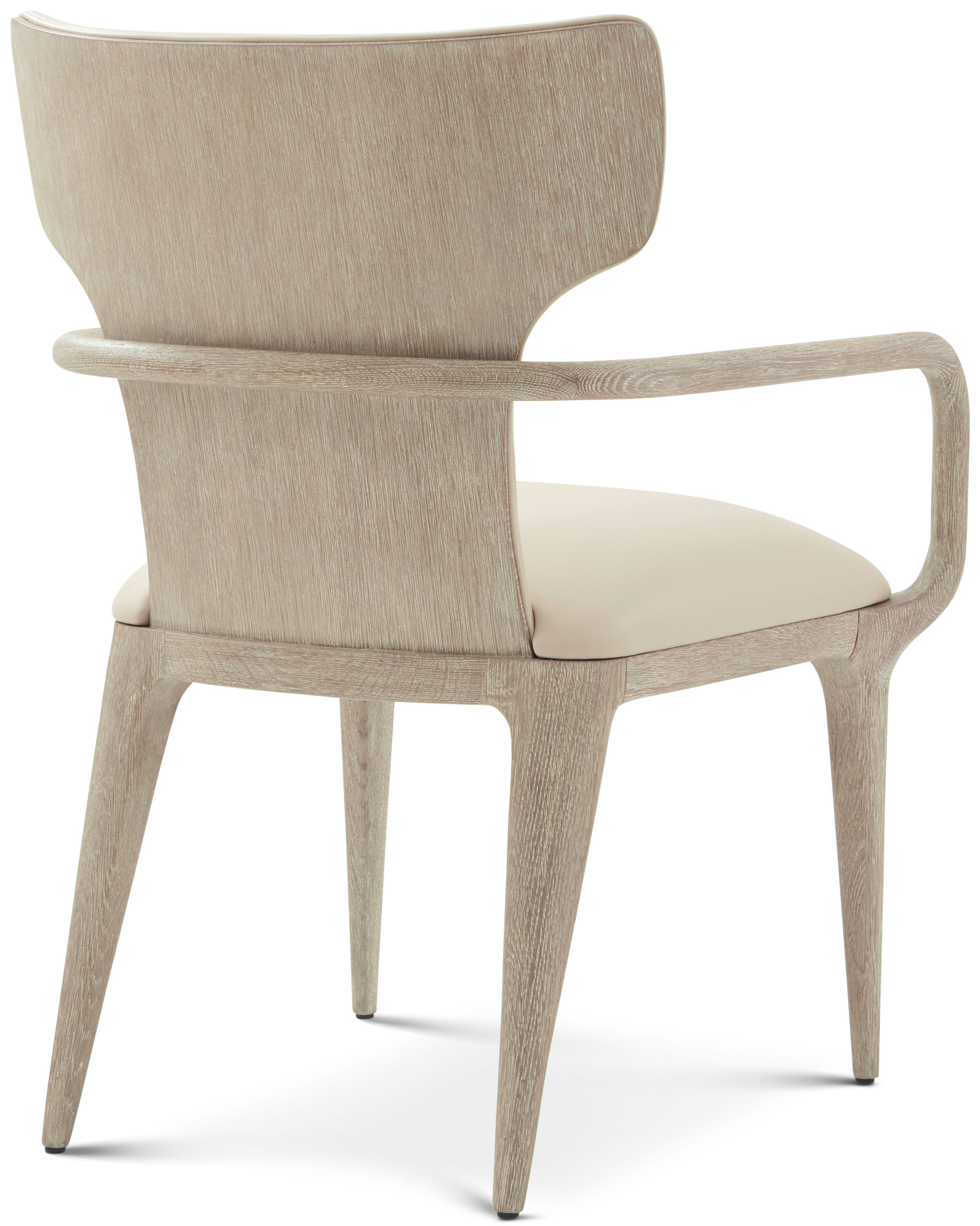 Repose Upholstered Dining Arm Chair II | Theodore Alexander
