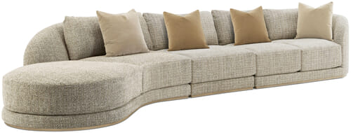 Menton Latte LAF Chaise