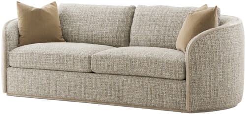 Toulon Latte Sofa