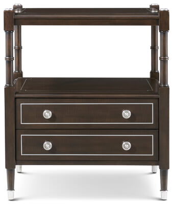 Spencer London 2-Drawer Nightstand