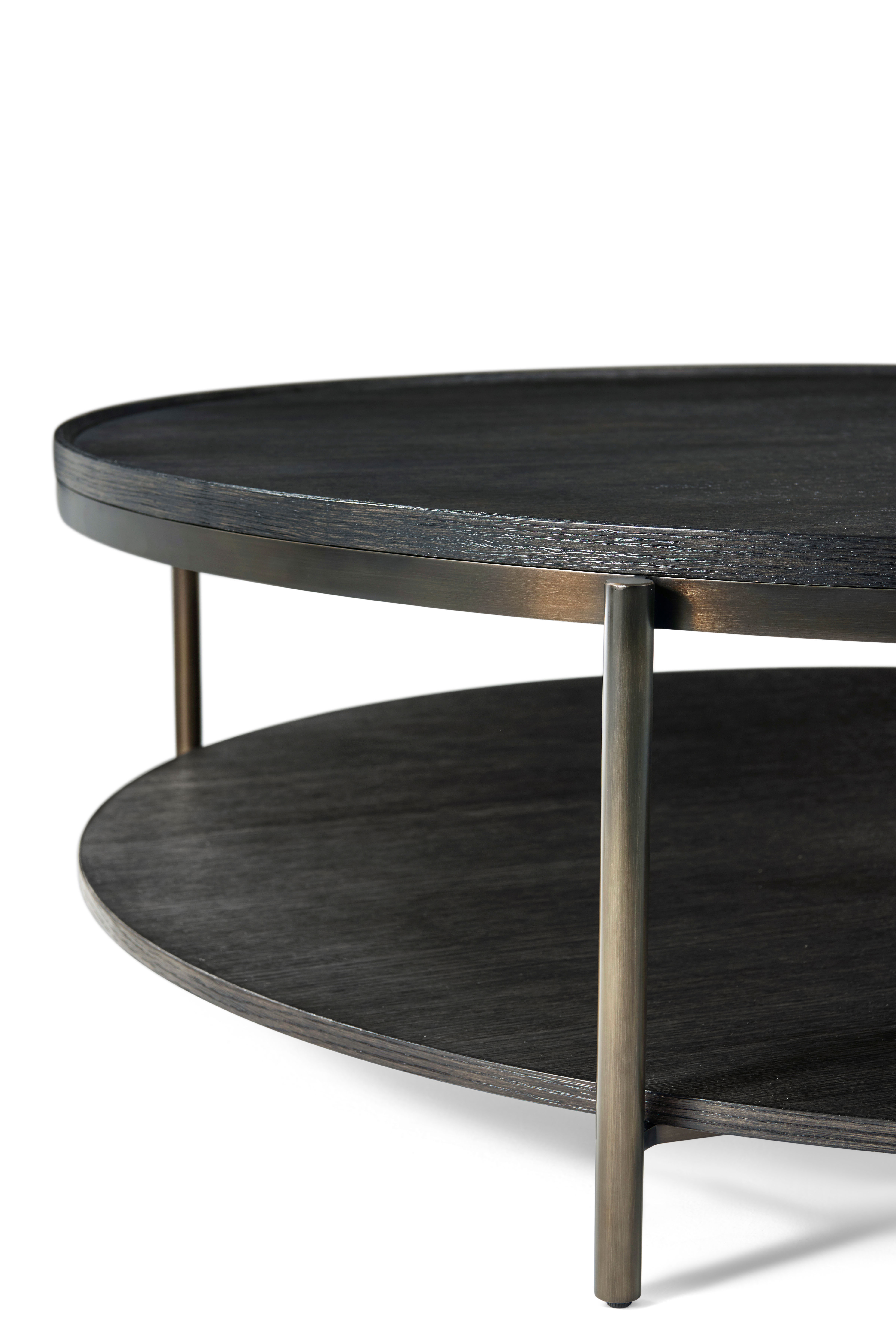 Repose Round Coffee Table | Theodore Alexander