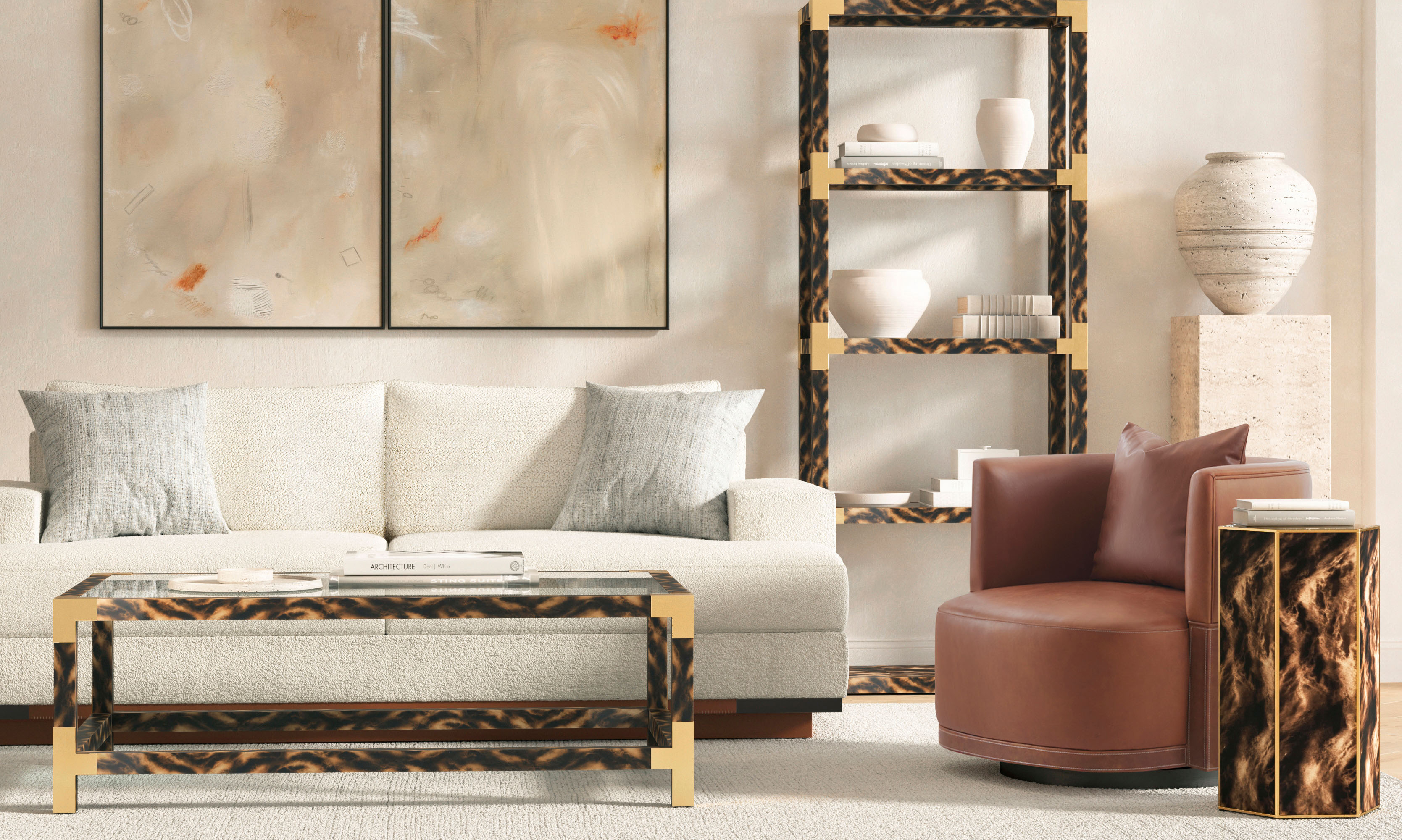 Arakan Cocktail table | Theodore Alexander