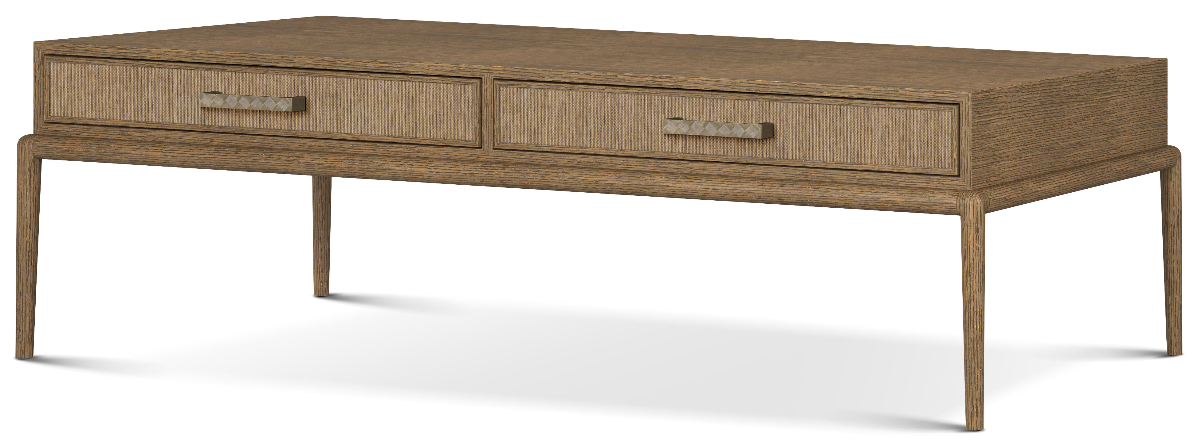 Stuart Credenza with Wallpaper | Theodore Alexander
