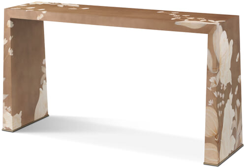 Bouquet Console Table