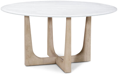 Repose Quartz Round Dining Table