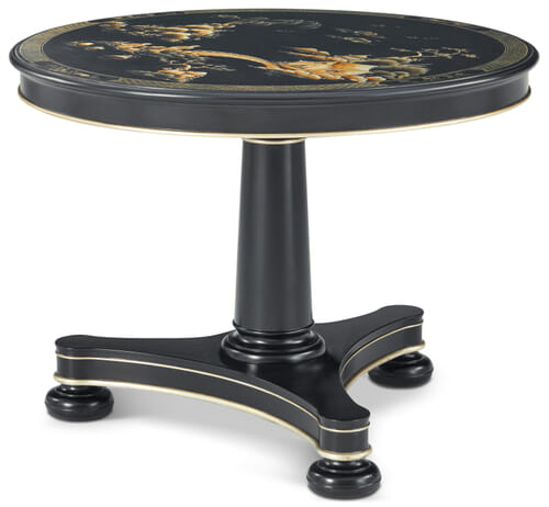 Spencer London Chinoiserie Center Table
