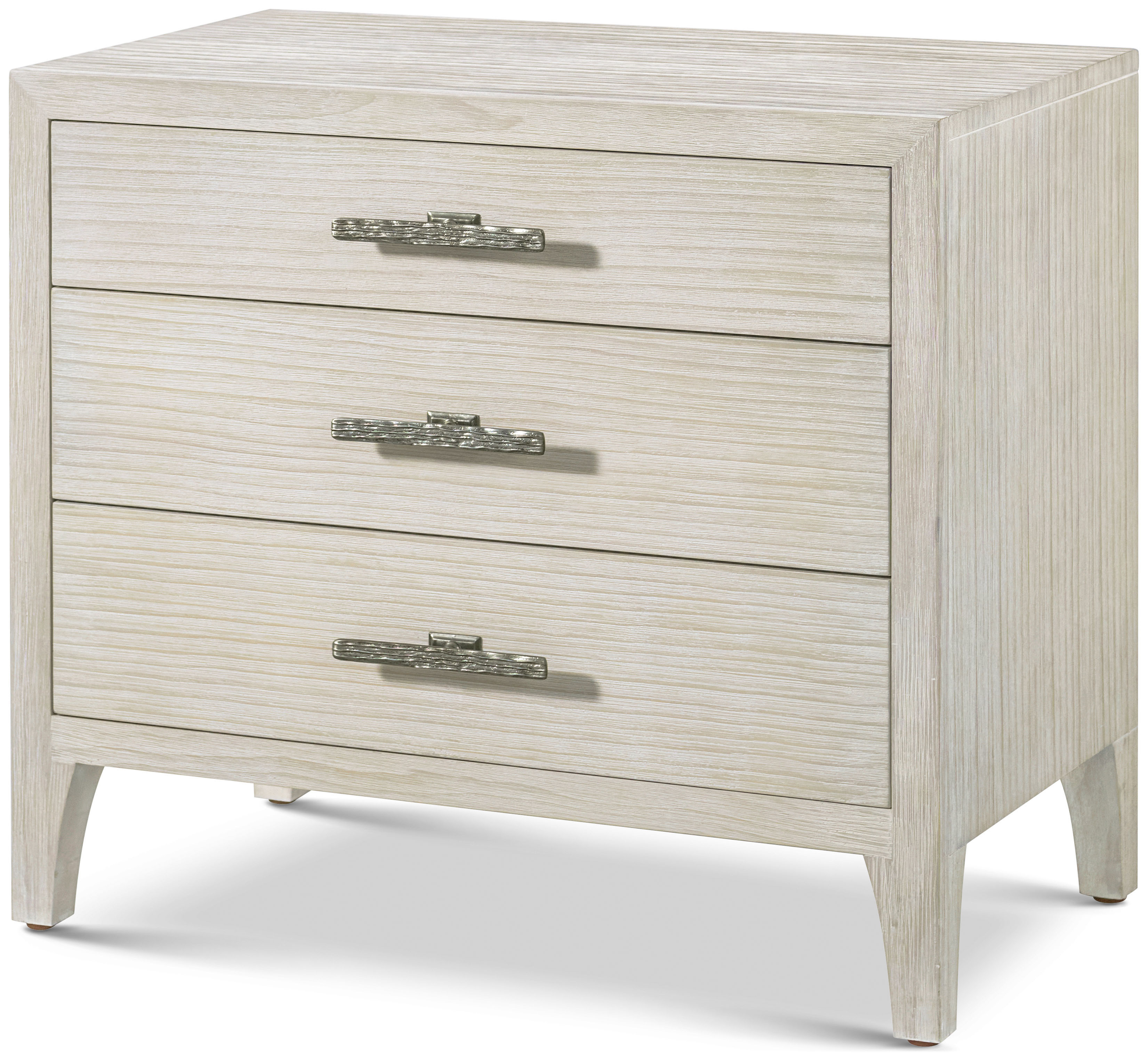 Breeze Three Drawer Nightstand | Theodore Alexander