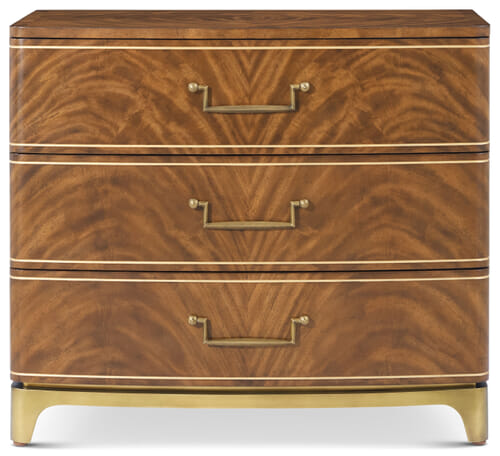 Spencer London Burl Nightstand Spencer London Burl Nightstand