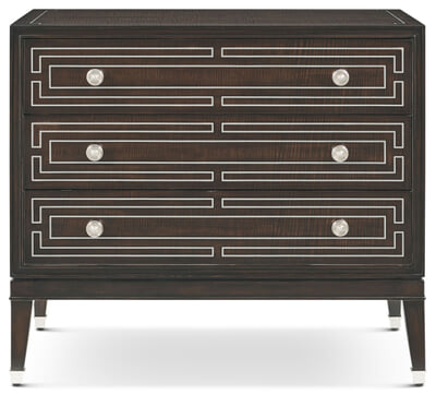Spencer London 3-Drawer Nightstand