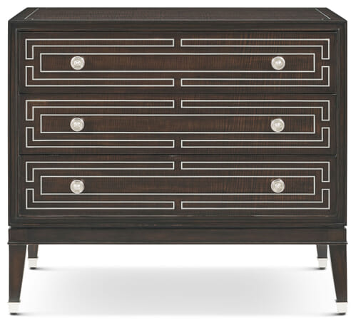 Spencer London 3-Drawer Nightstand Spencer London 3-Drawer Nightstand