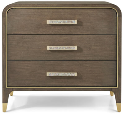 Judith Leiber 3-Drawer Nightstand