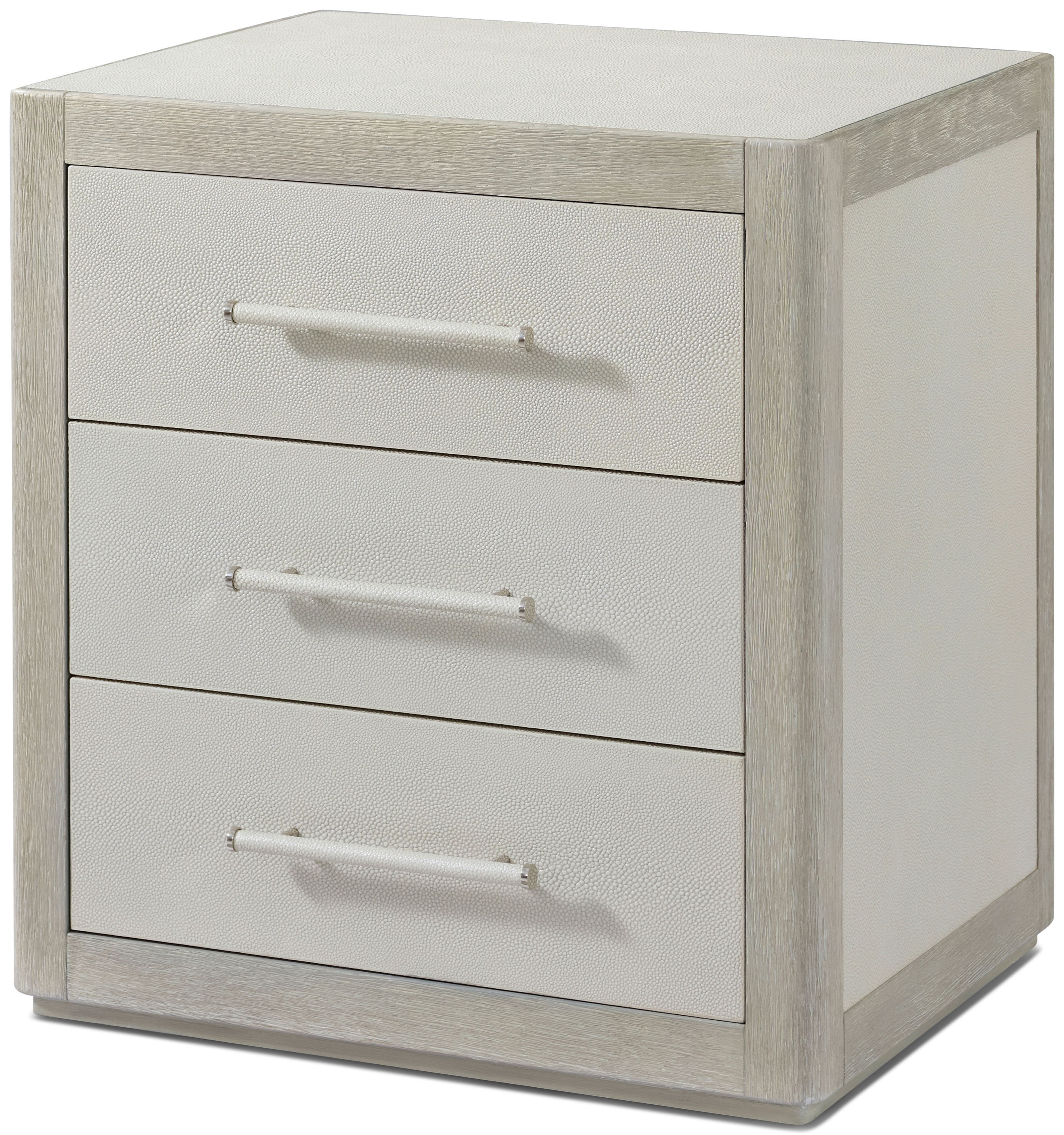 Maxwell 3-Drawer Nightstand | Theodore Alexander