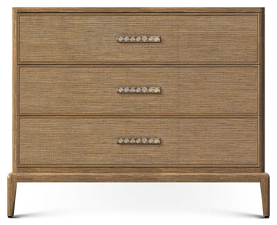 Mizner Bachelor's Chest with Wallpaper