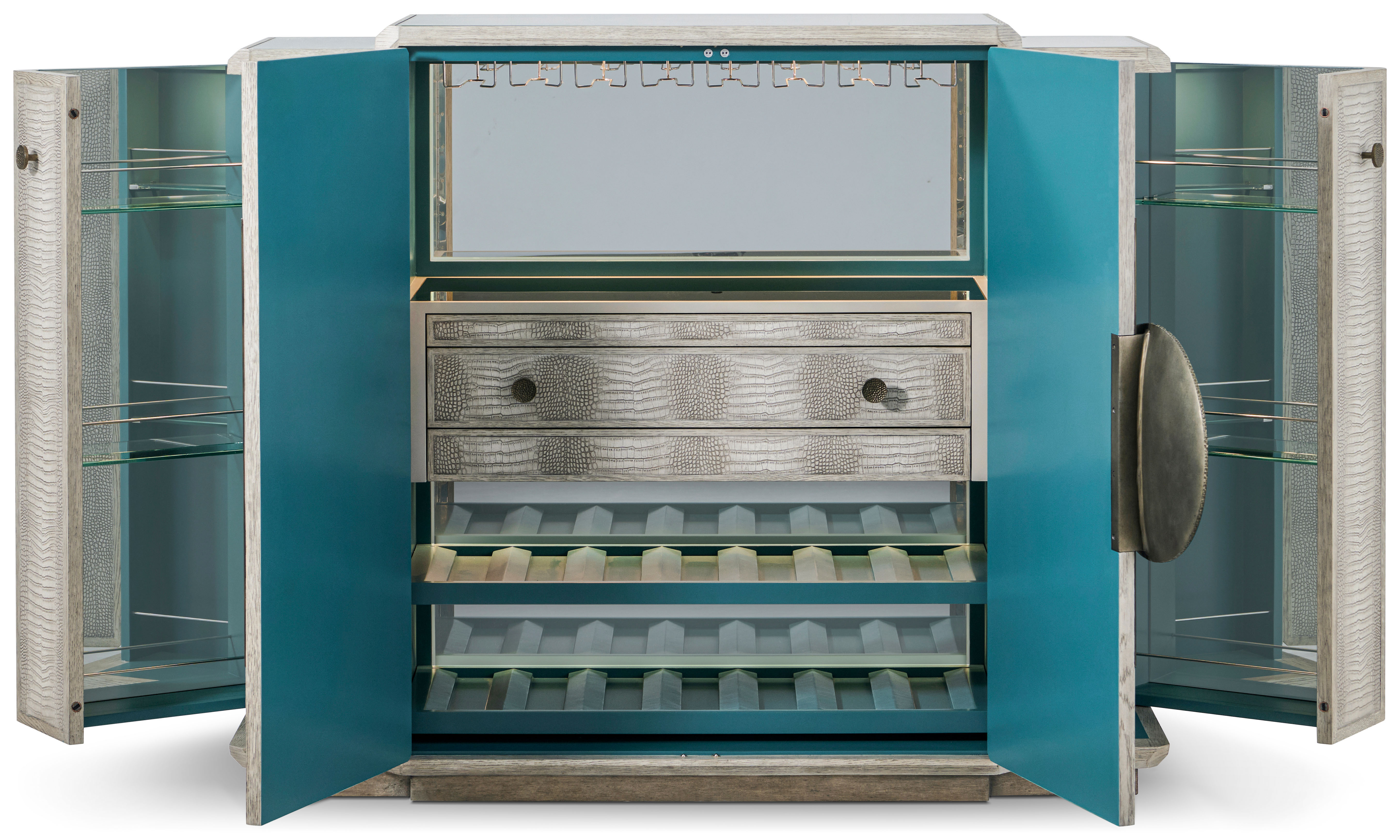 Spencer St. James Bar Cabinet | Theodore Alexander