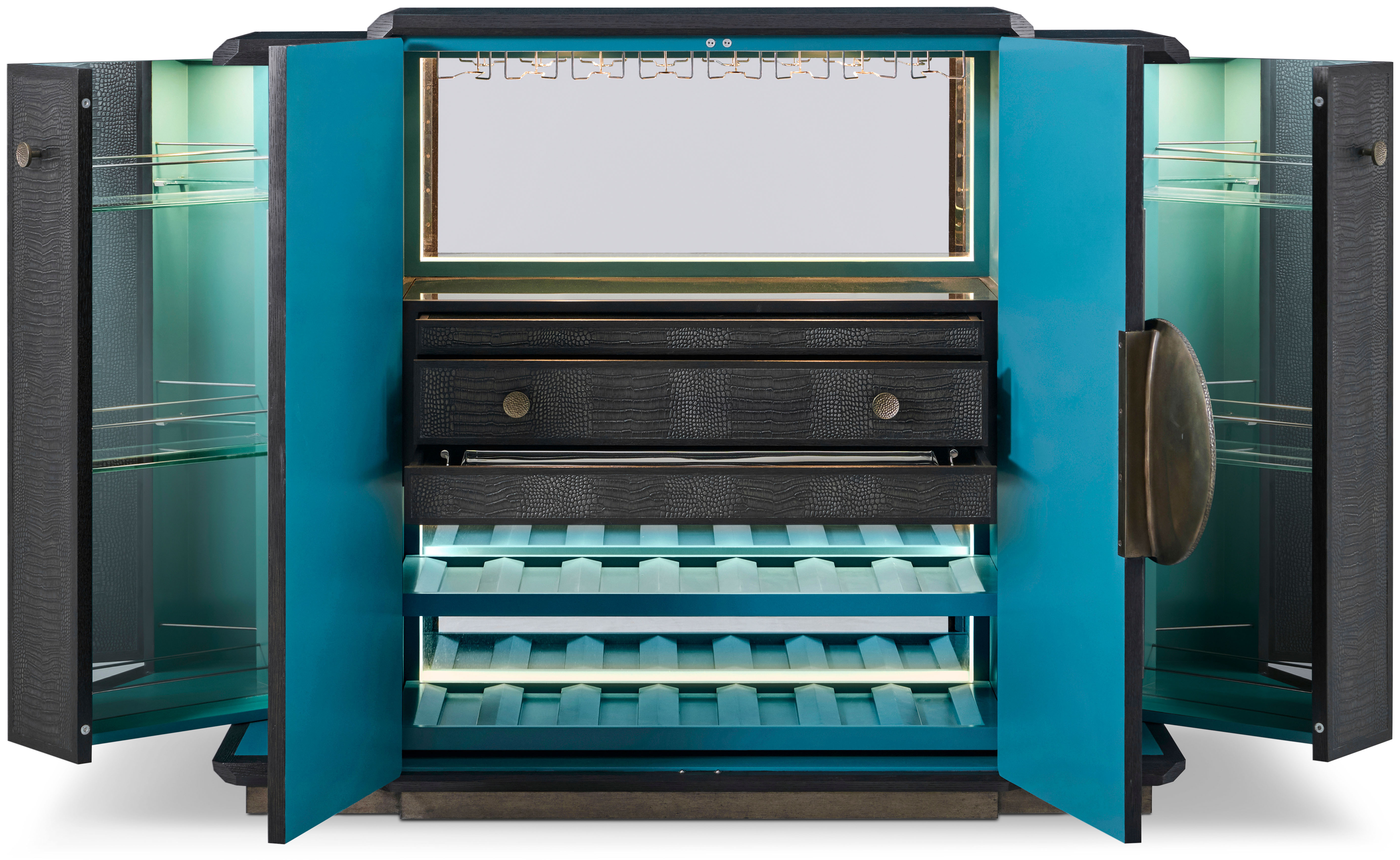 Spencer St. James Bar Cabinet | Theodore Alexander