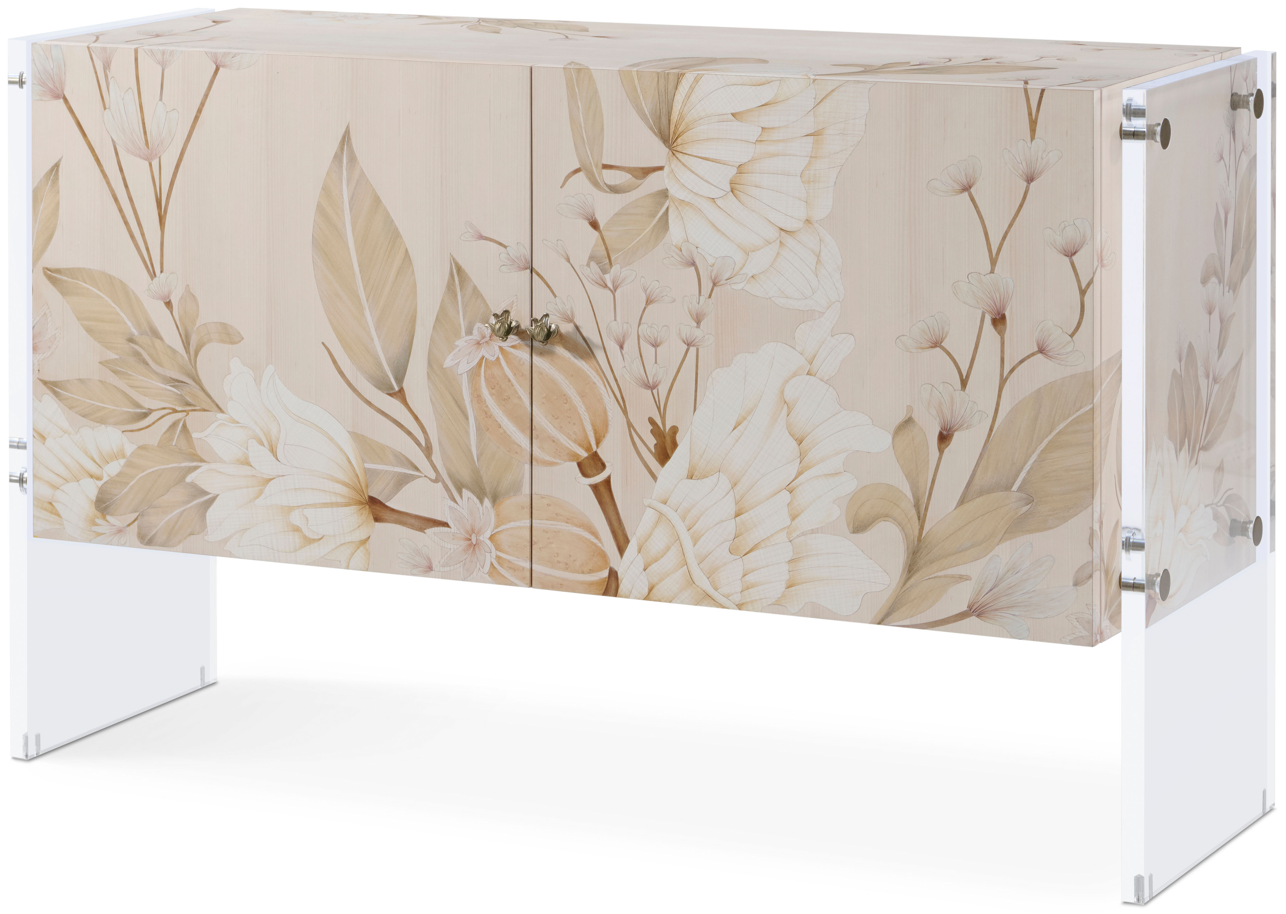 Bouquet 2-Door Cabinet | Theodore Alexander