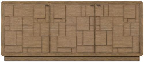 Amelia Credenza with Wallpaper