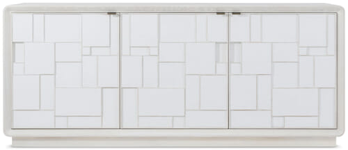 Amelia Credenza with Wallpaper