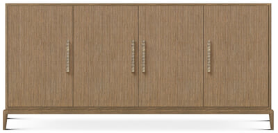 Stuart Credenza with Wallpaper