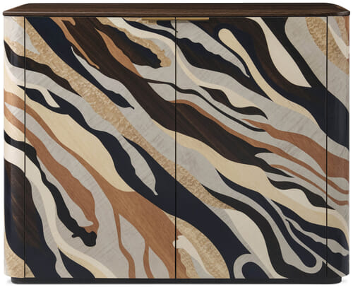 Driftline Cabinet with Wood Top