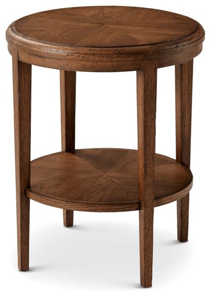 Nova Two Tiered Round Side Table Nova Two Tiered Round Side Table
