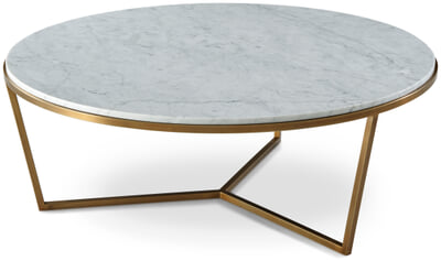 Fisher Round Cocktail Table (Marble) Fisher Round Cocktail Table (Marble)