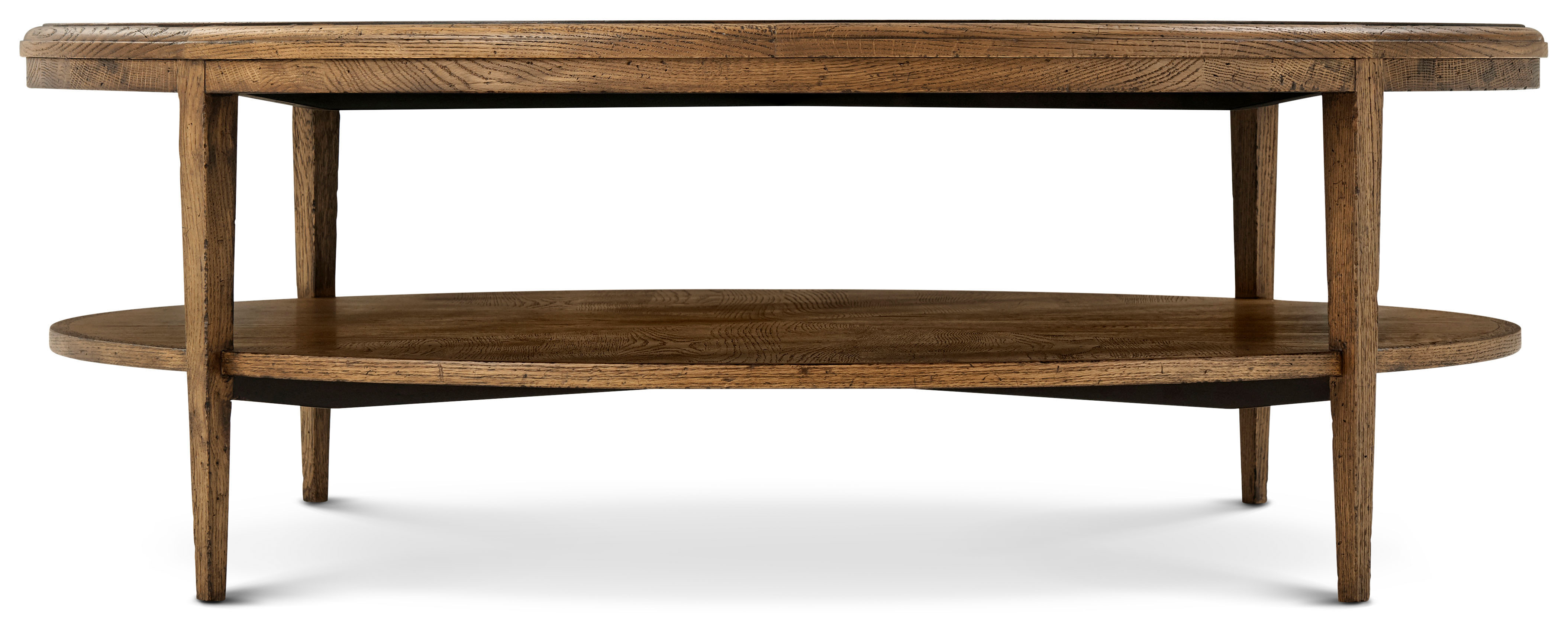 X-TAGE WALNUT 【ROUND L】 Nova Round Cocktail Table | Theodore Alexander