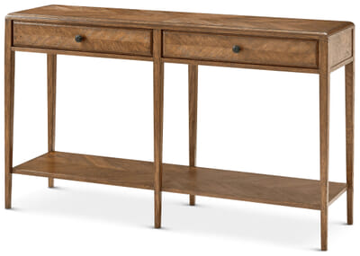 Nova Two Frieze Drawers Console Table Nova Two Frieze Drawers Console Table