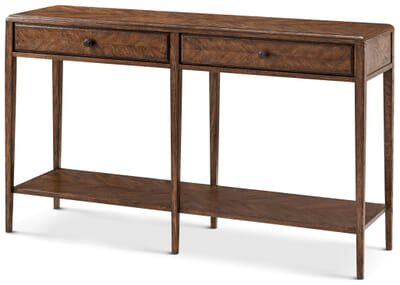 Nova Two Frieze Drawers Console Table Nova Two Frieze Drawers Console Table