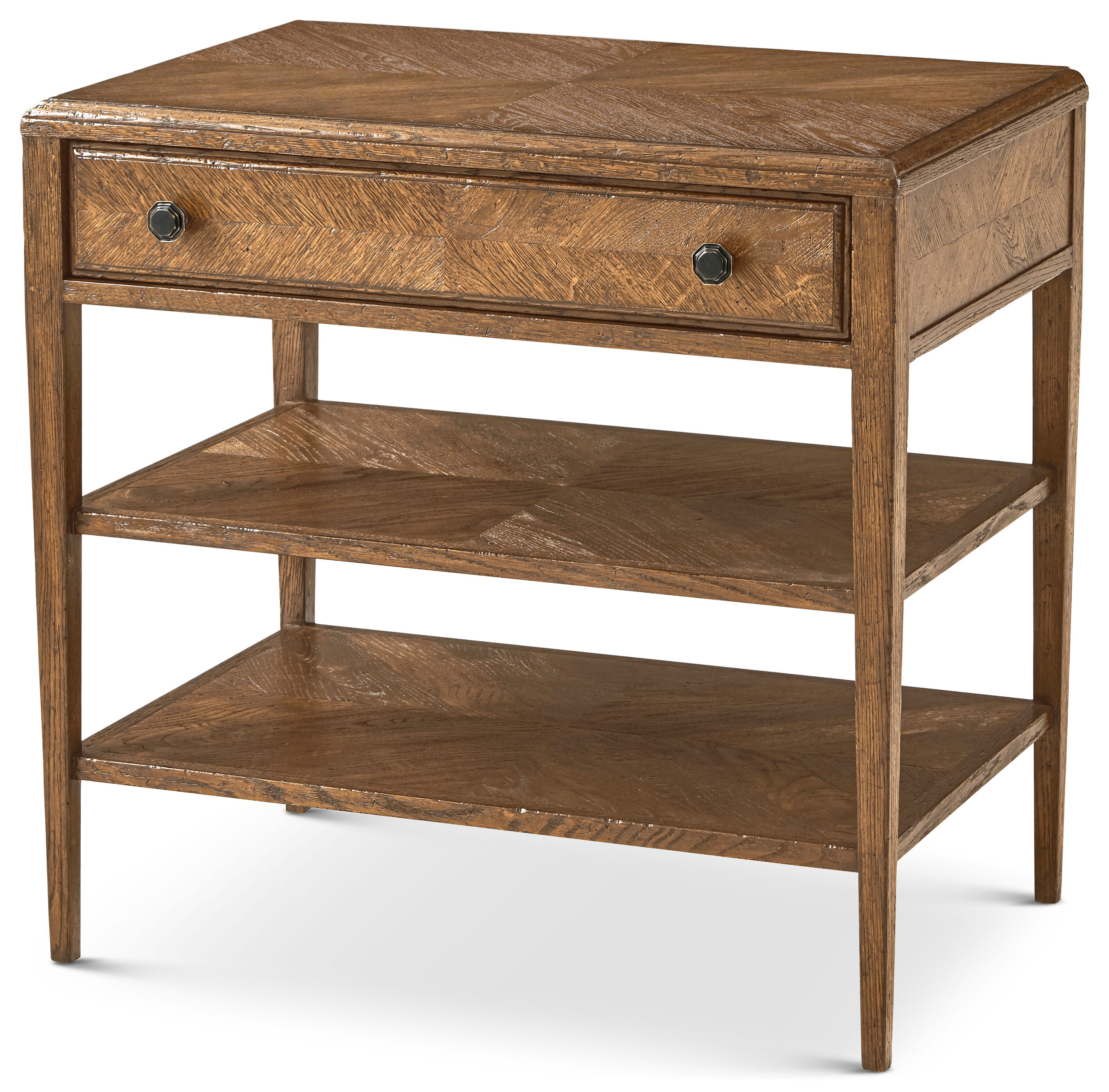 Nova Two Tiers Night Stand | Theodore Alexander