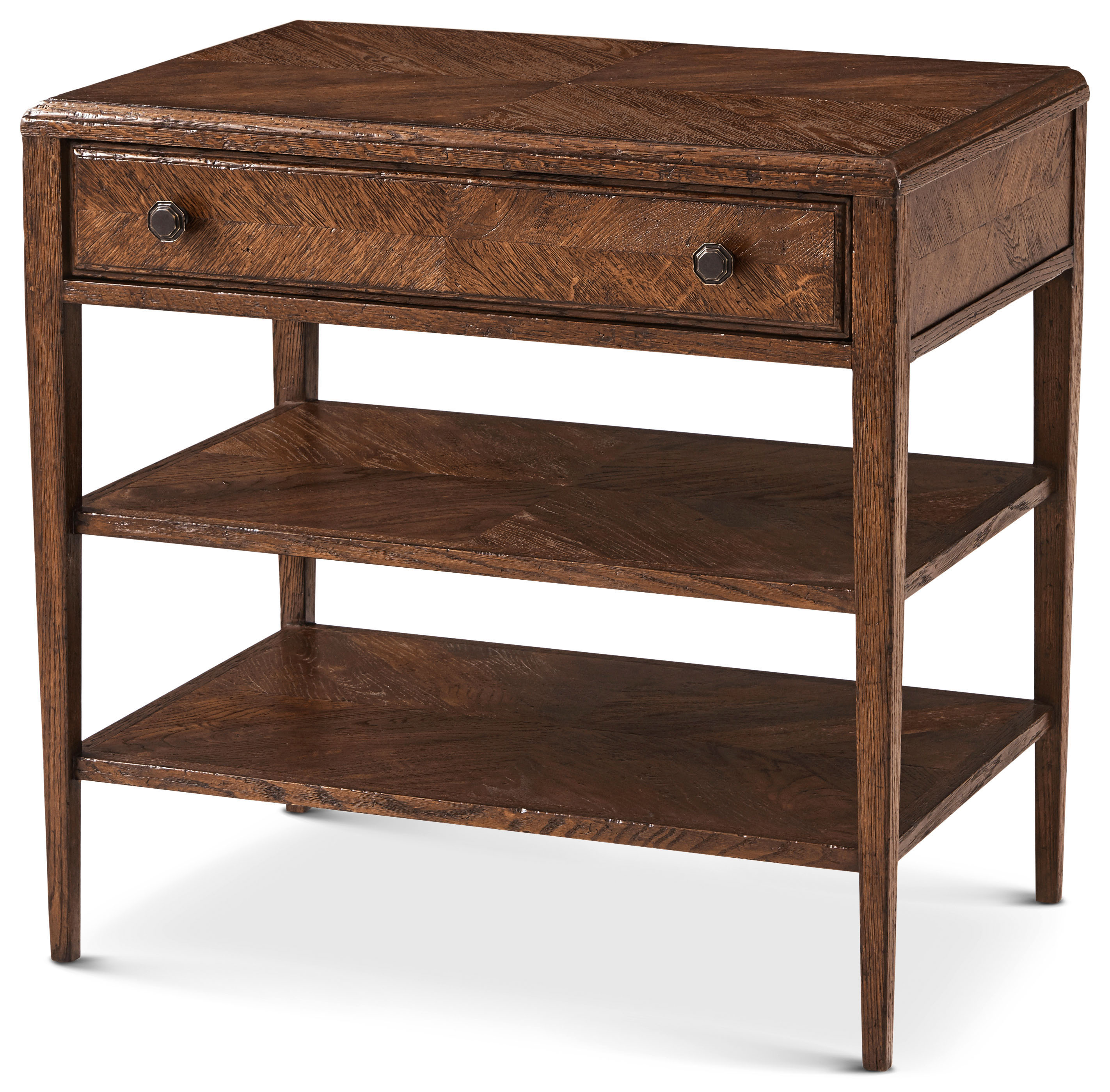 Nova Two Tiers Night Stand | Theodore Alexander