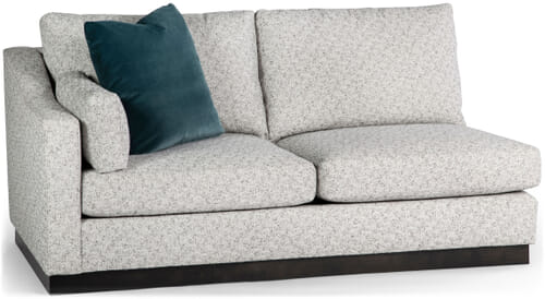 Plinth Left Arm Facing Loveseat Plinth Left Arm Facing Loveseat