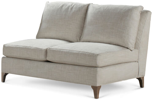 Catalina Channel Armless Loveseat