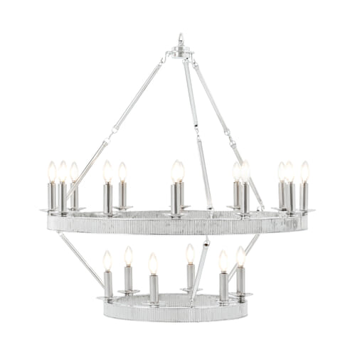 Simon Media Stack Chandelier Simon Media Stack Chandelier