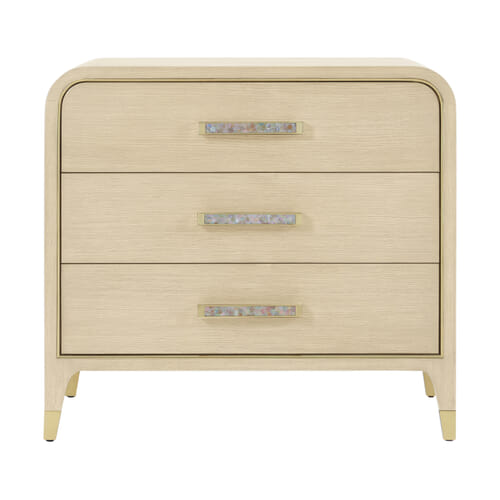 Judith Leiber 3-Drawer Nightstand Judith Leiber 3-Drawer Nightstand