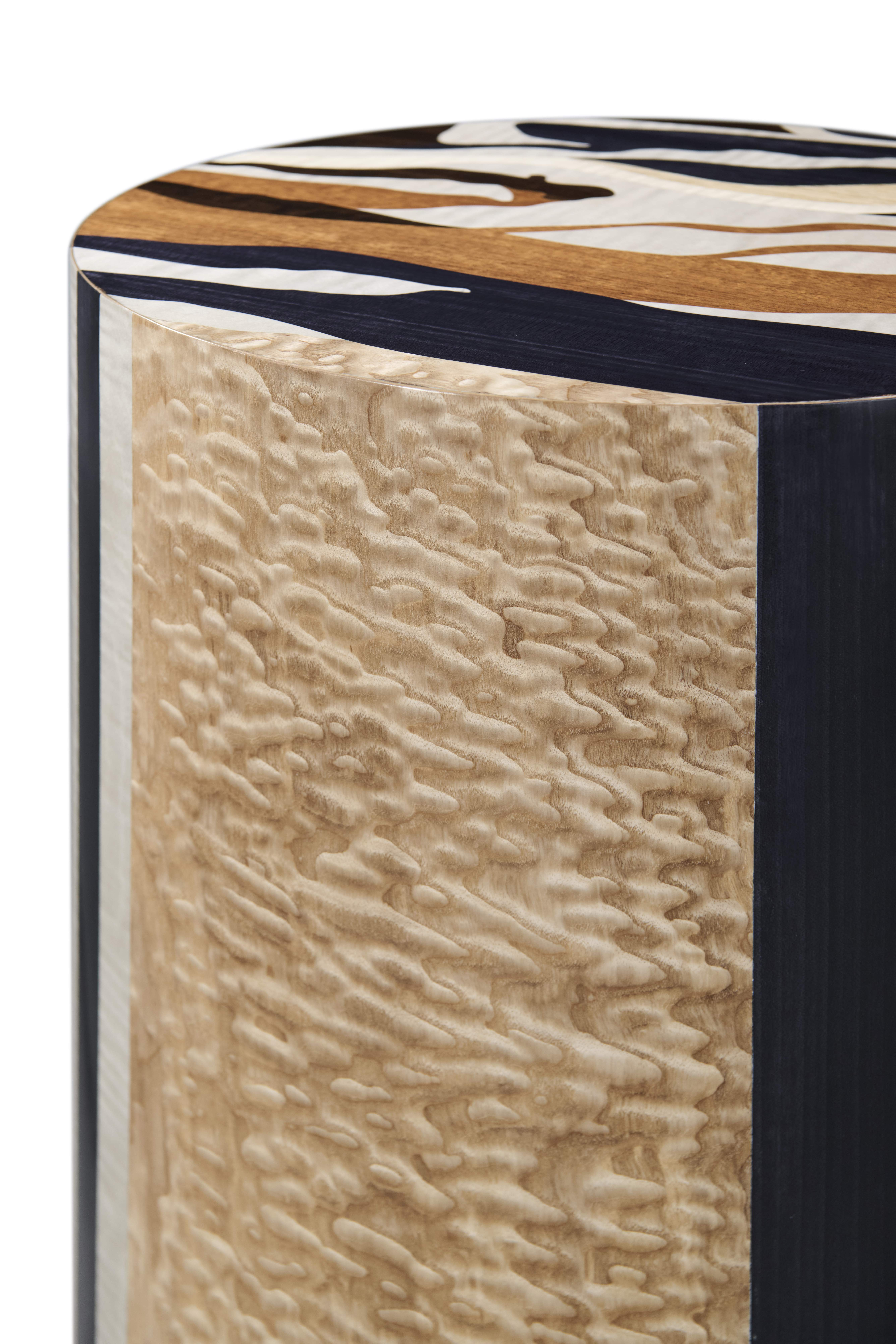 Striata Drink Table | Theodore Alexander