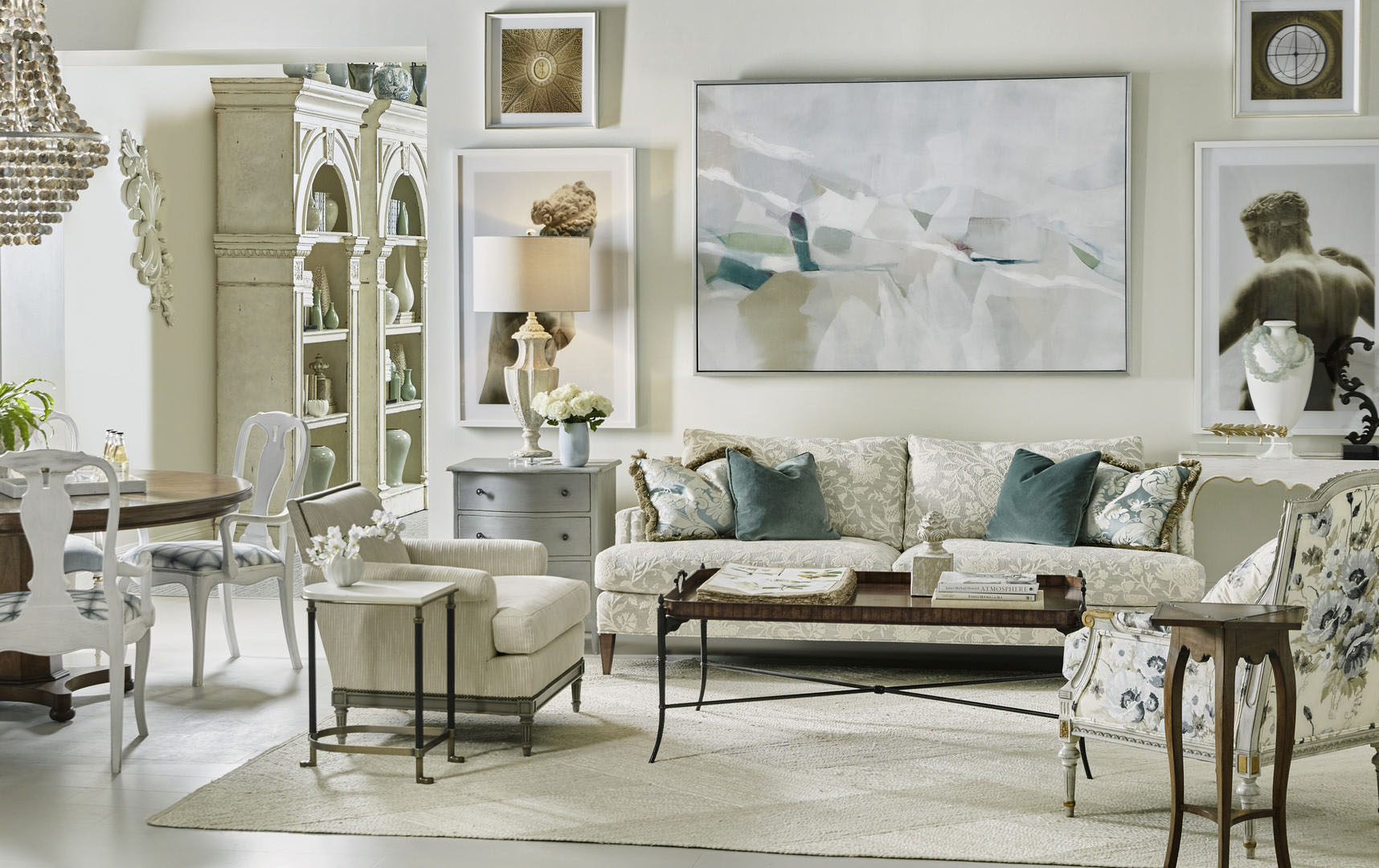 Kati Upholstered Chair | Theodore Alexander