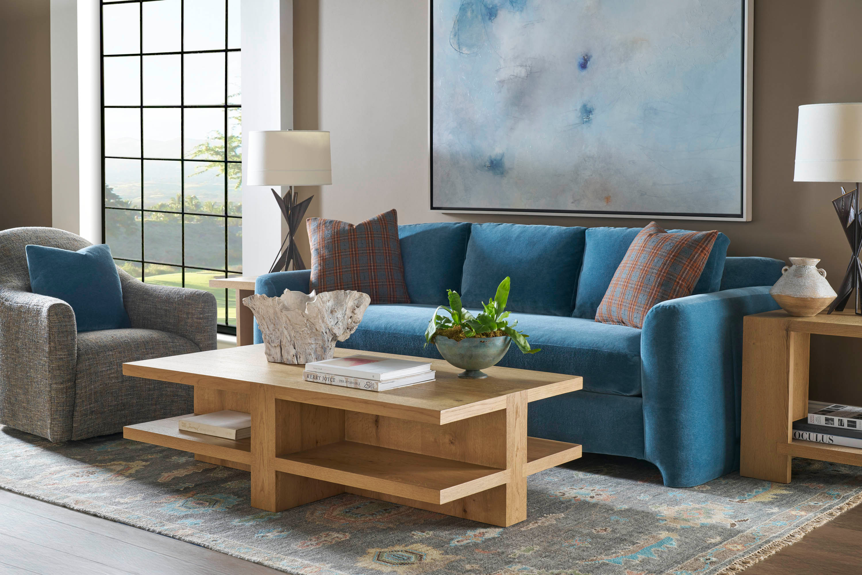 Epping Rectangular Coffee Table | Theodore Alexander